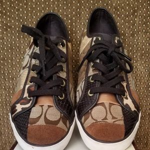 COACH Dawnell Patchwork Sneakers
